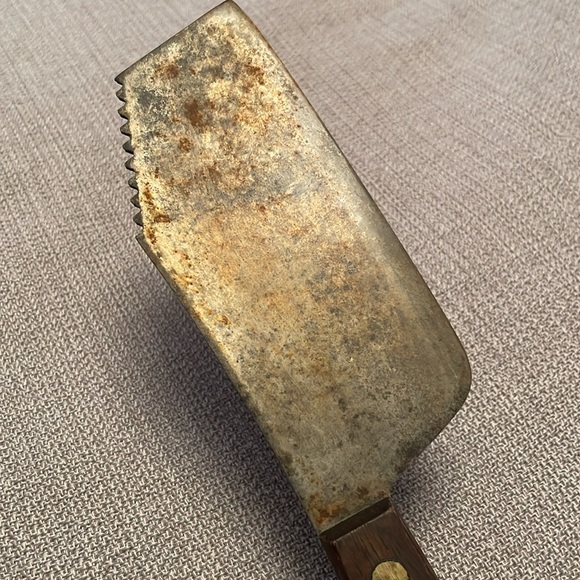 Vintage Meat Cleaver Antique Knife - Picture 3 of 10